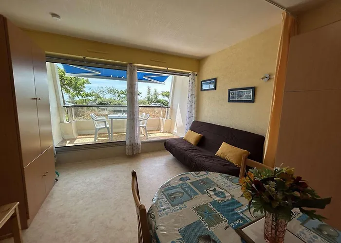 דירה Charmant Studio Renove A 50M De La Plage Avec Terrasse Et Parking - Fr-1-224C-82 *